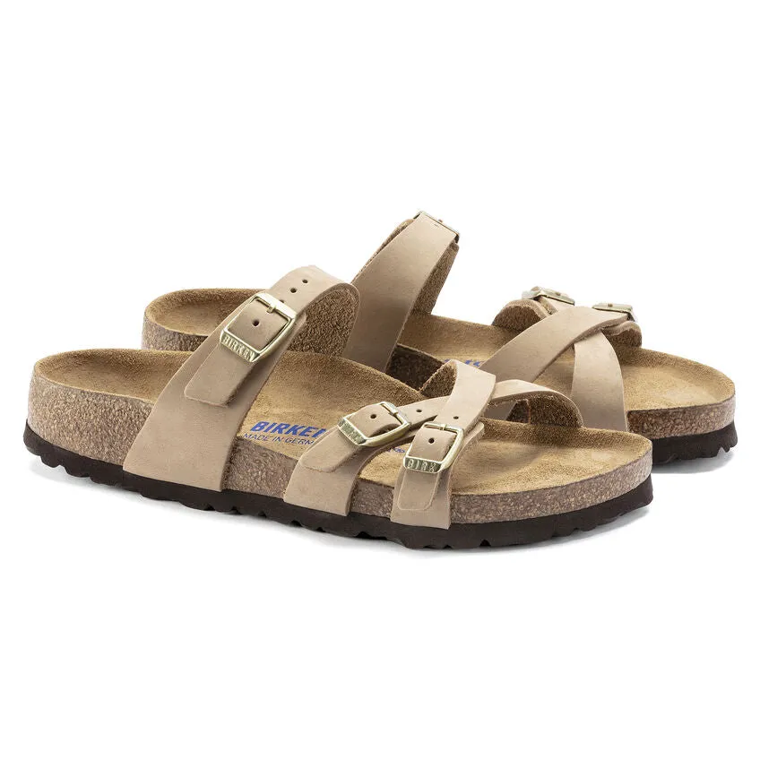 1022956 Franca Sandcastle Nubuck Soft Footbed