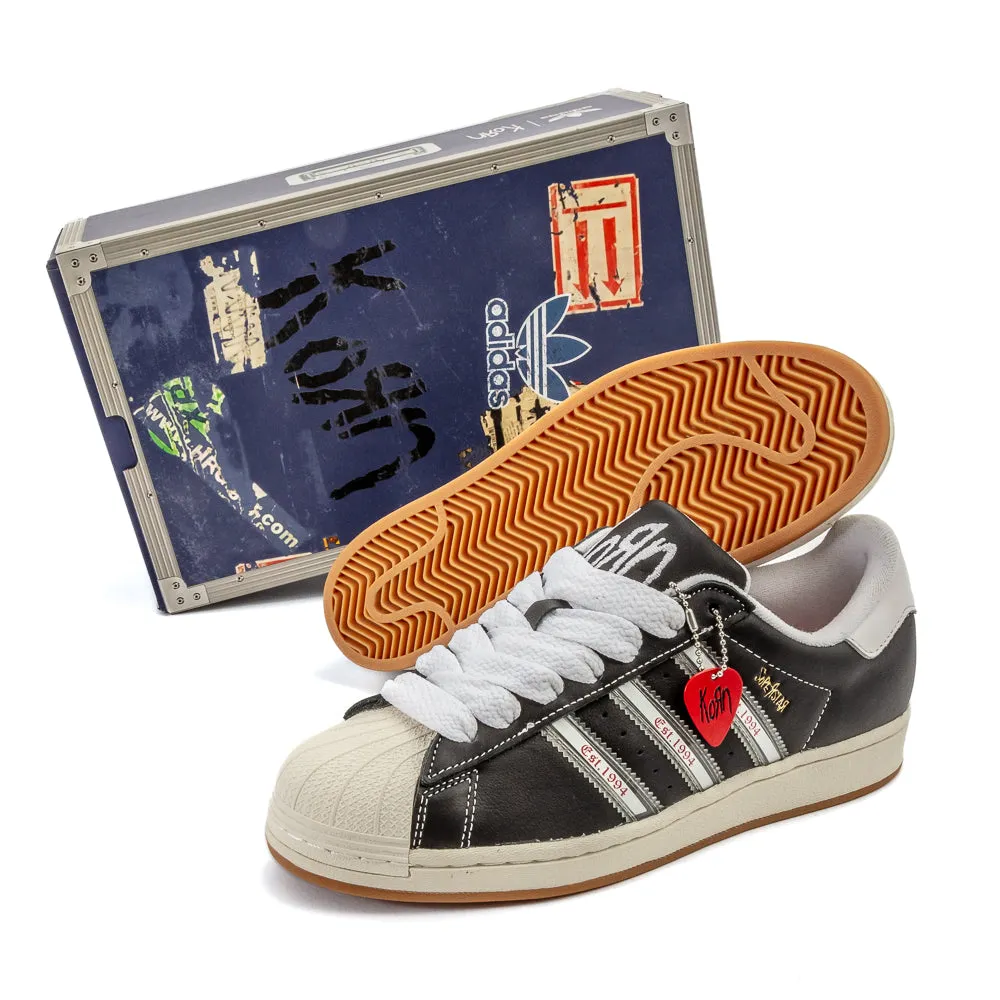 Adidas - Superstar KoRn (Core Black/Translucent/Better Scarlet)