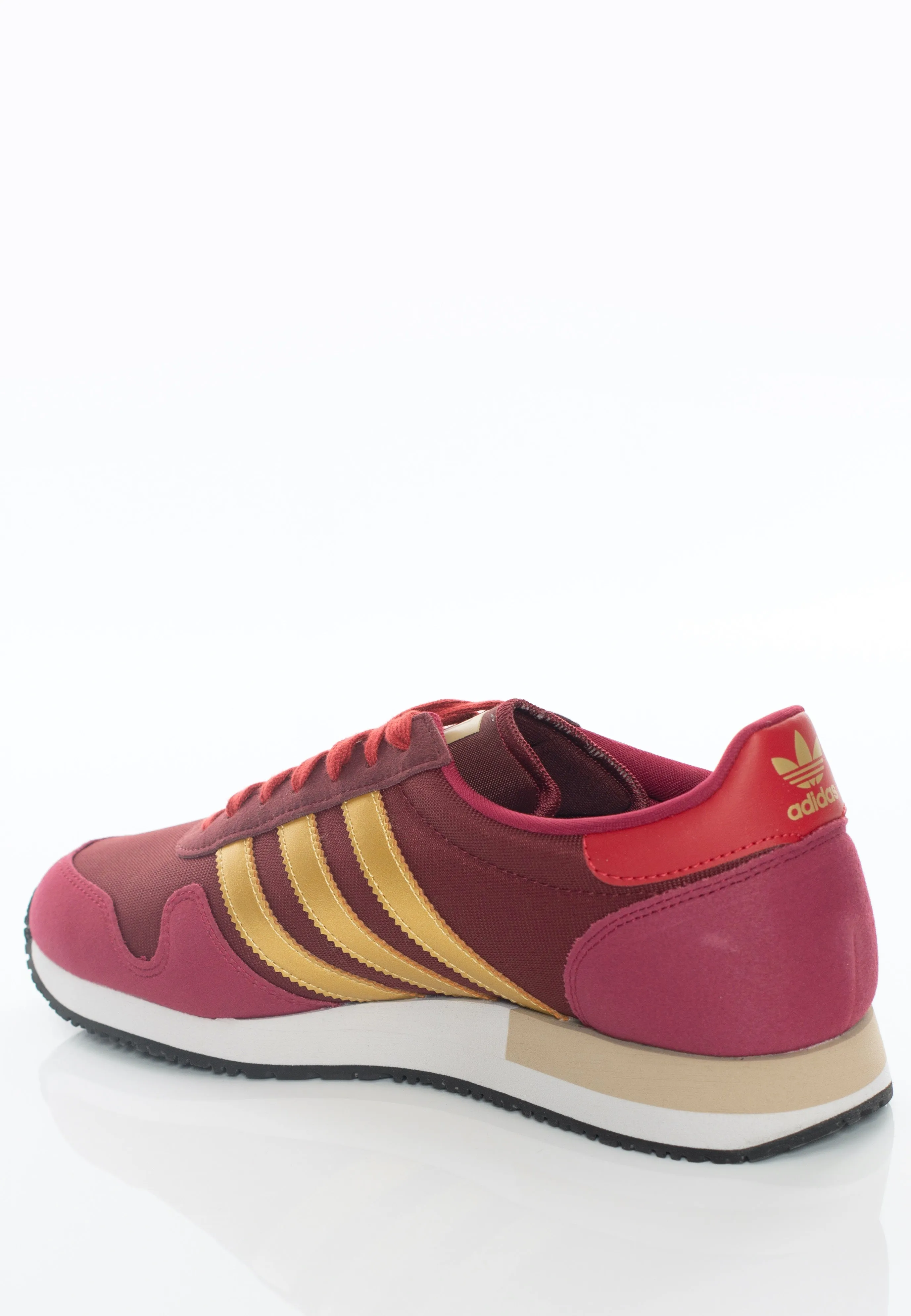 Adidas - Usa 84 Shadow Red/Matte Gold/Crystal White - Shoes