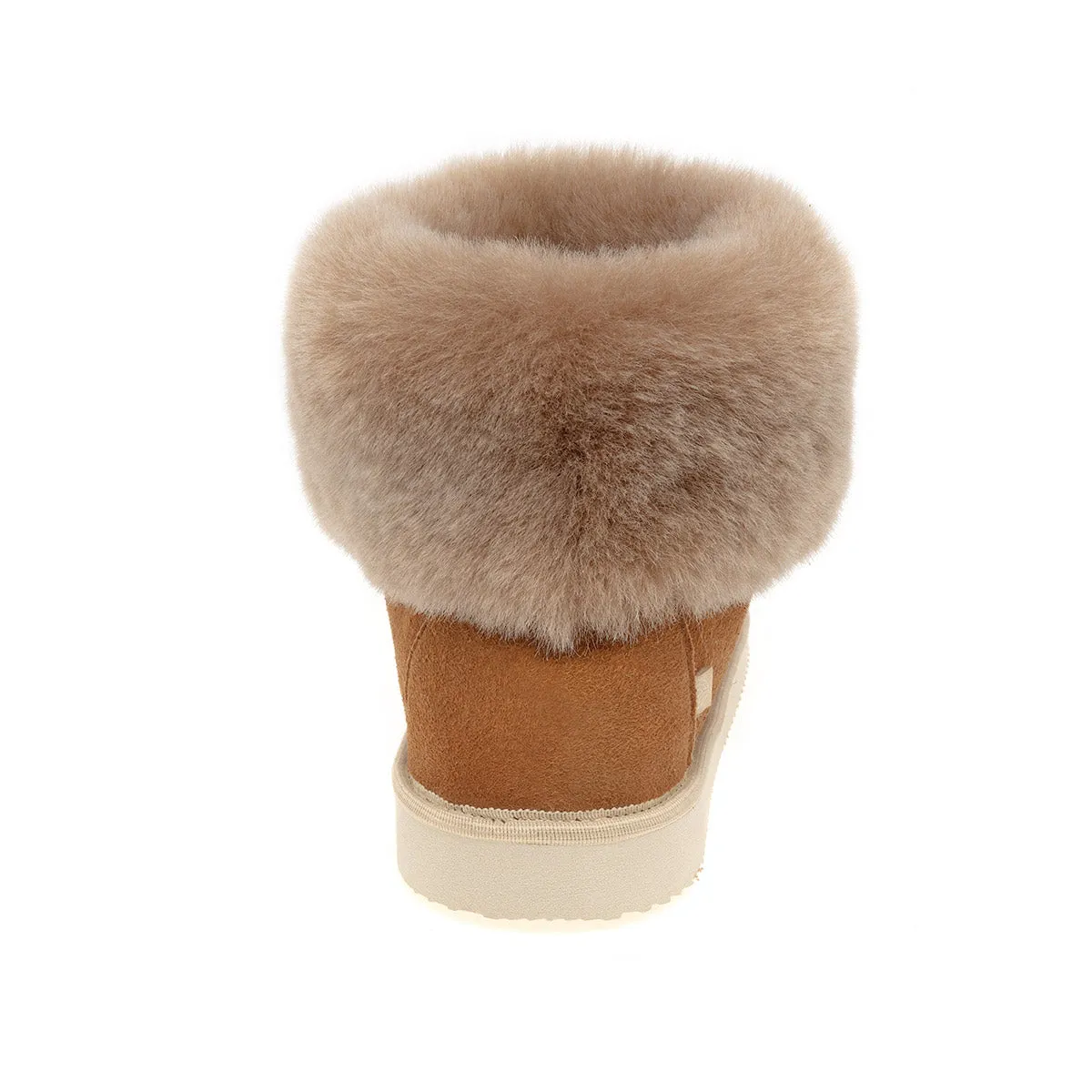 Aesop Sheepskin Slippers - Chestnut