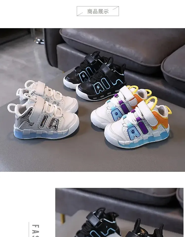 Autumn Toddler Girls/Boys Cool Colors Sneakers