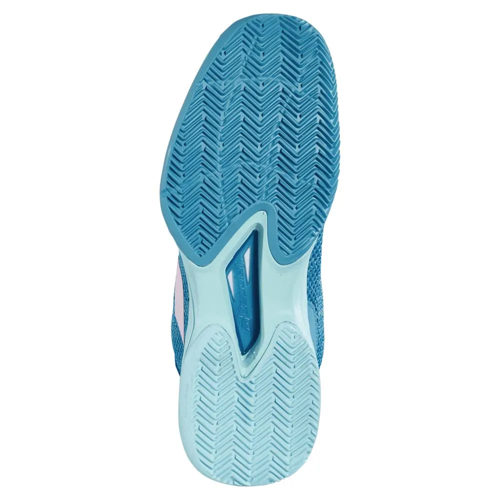 Babolat Jet Tere Clay Tennis Shoes (Ladies) - Harbor Blue