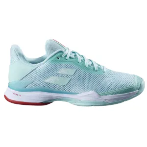 Babolat Jet Tere Clay Tennis Shoes (Ladies) - Yucca/White