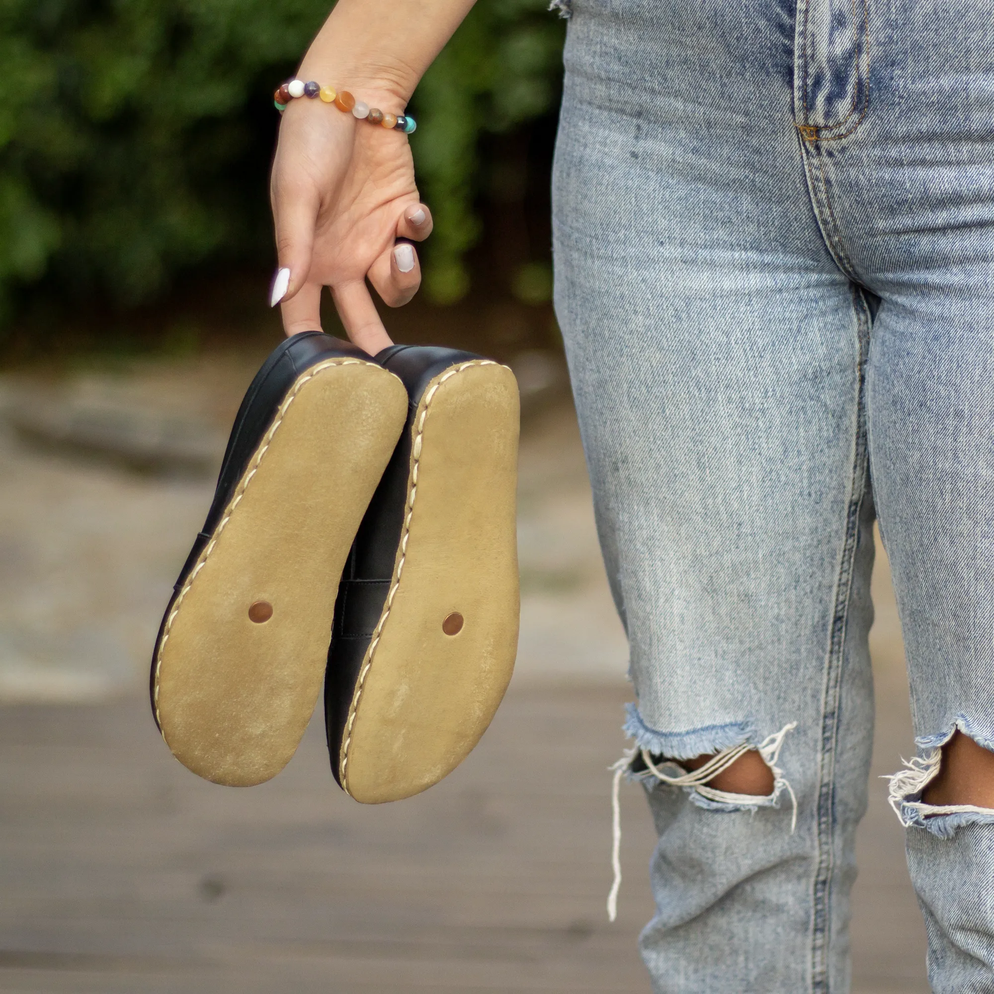 Barefoot Earthing Shoes Black Women