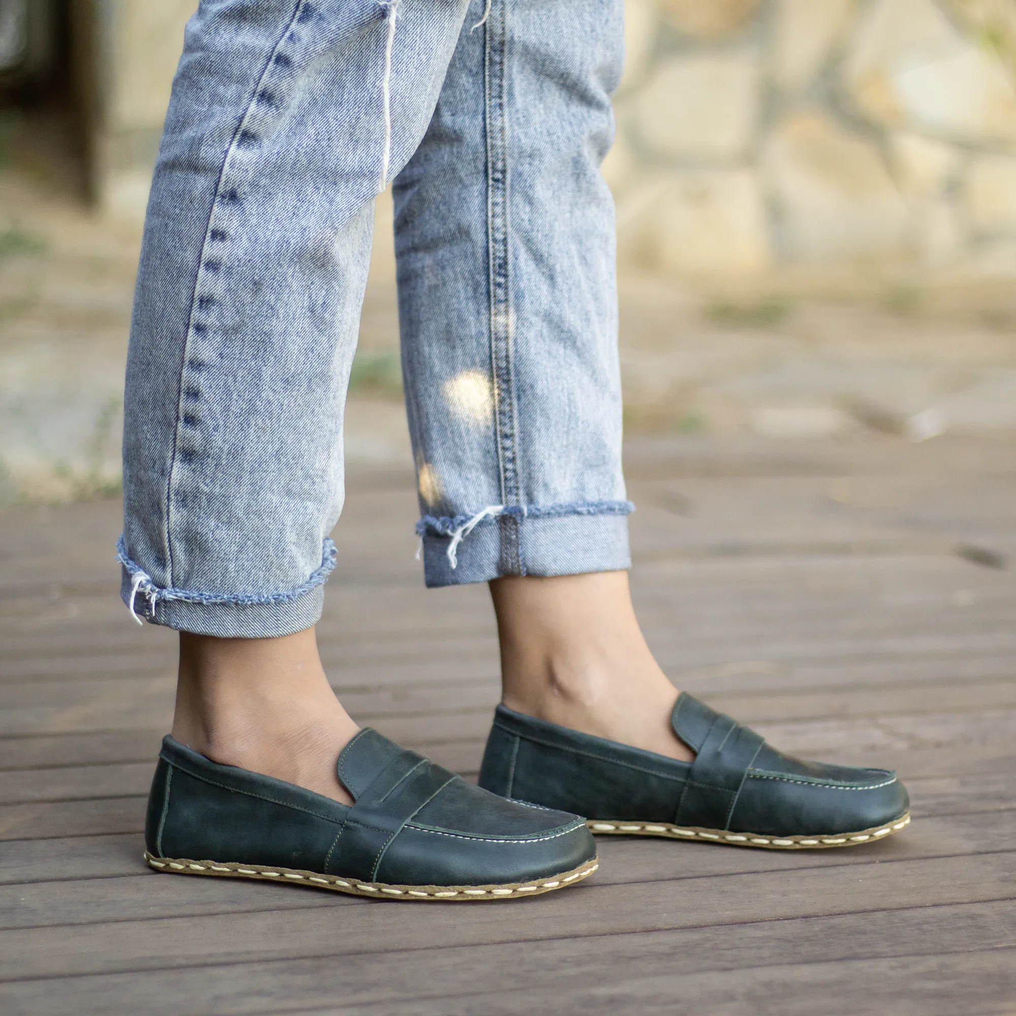 Barefoot Earthing Shoes Toledo Green Women