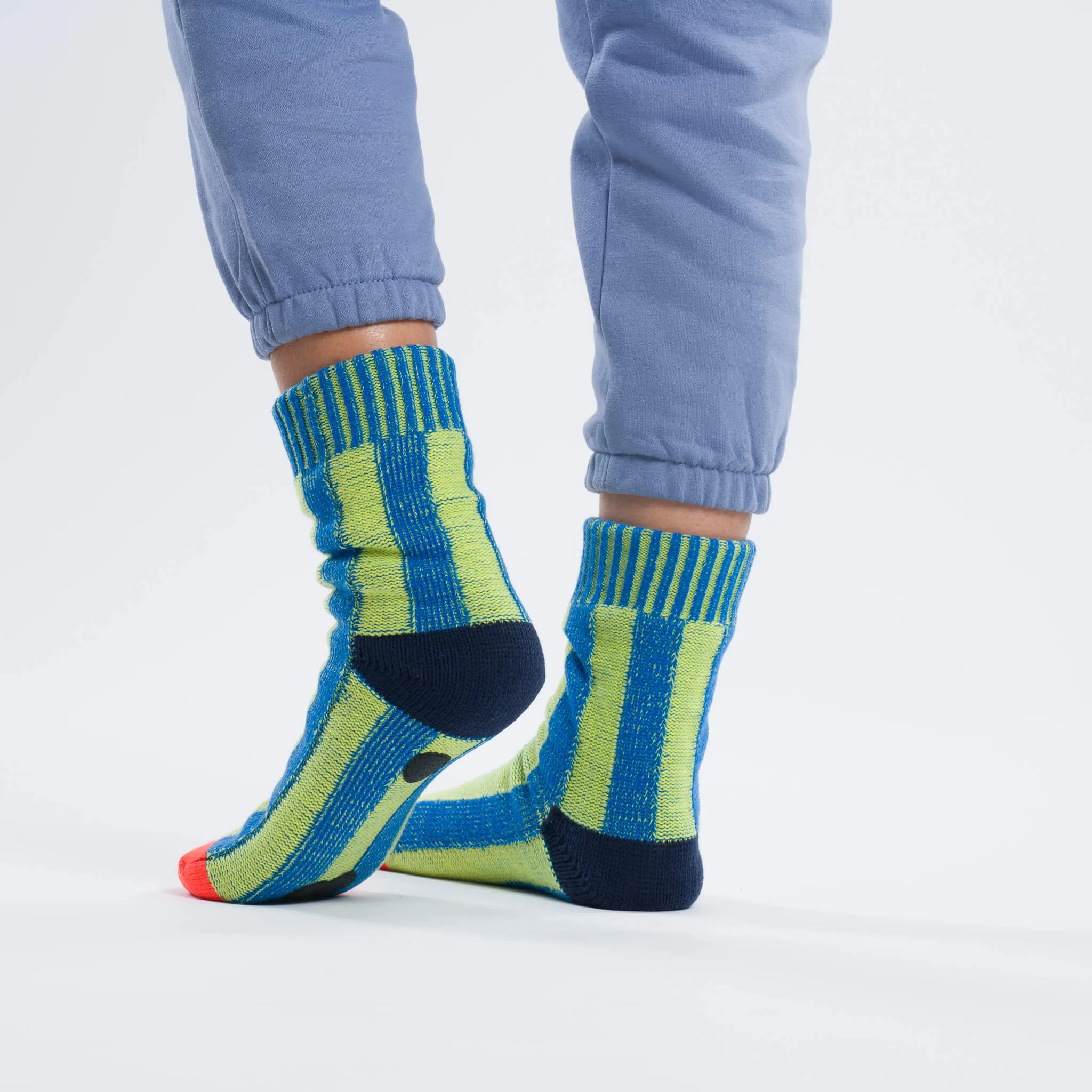 Big Stripe House Socks