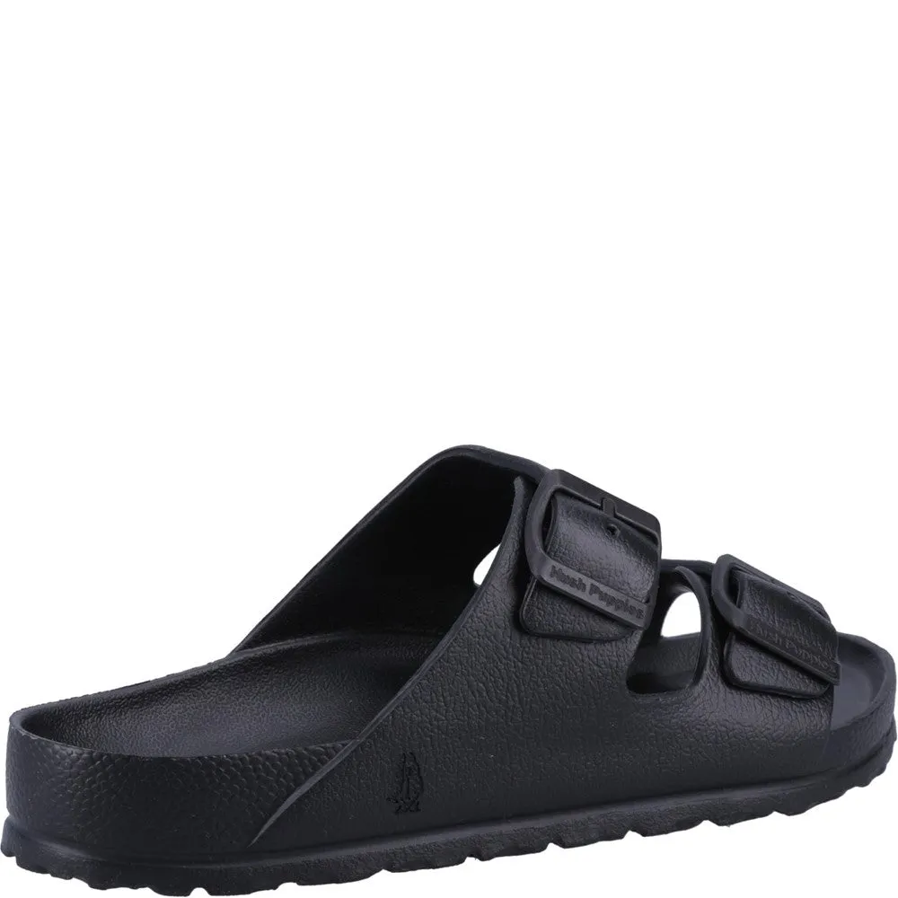 Black Lorna Mule Sandals