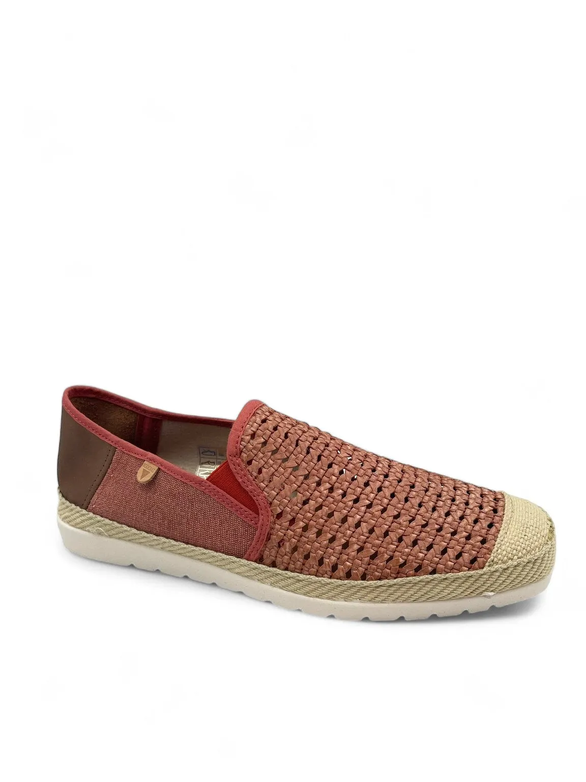 Blade Woven Leather Espadrilles