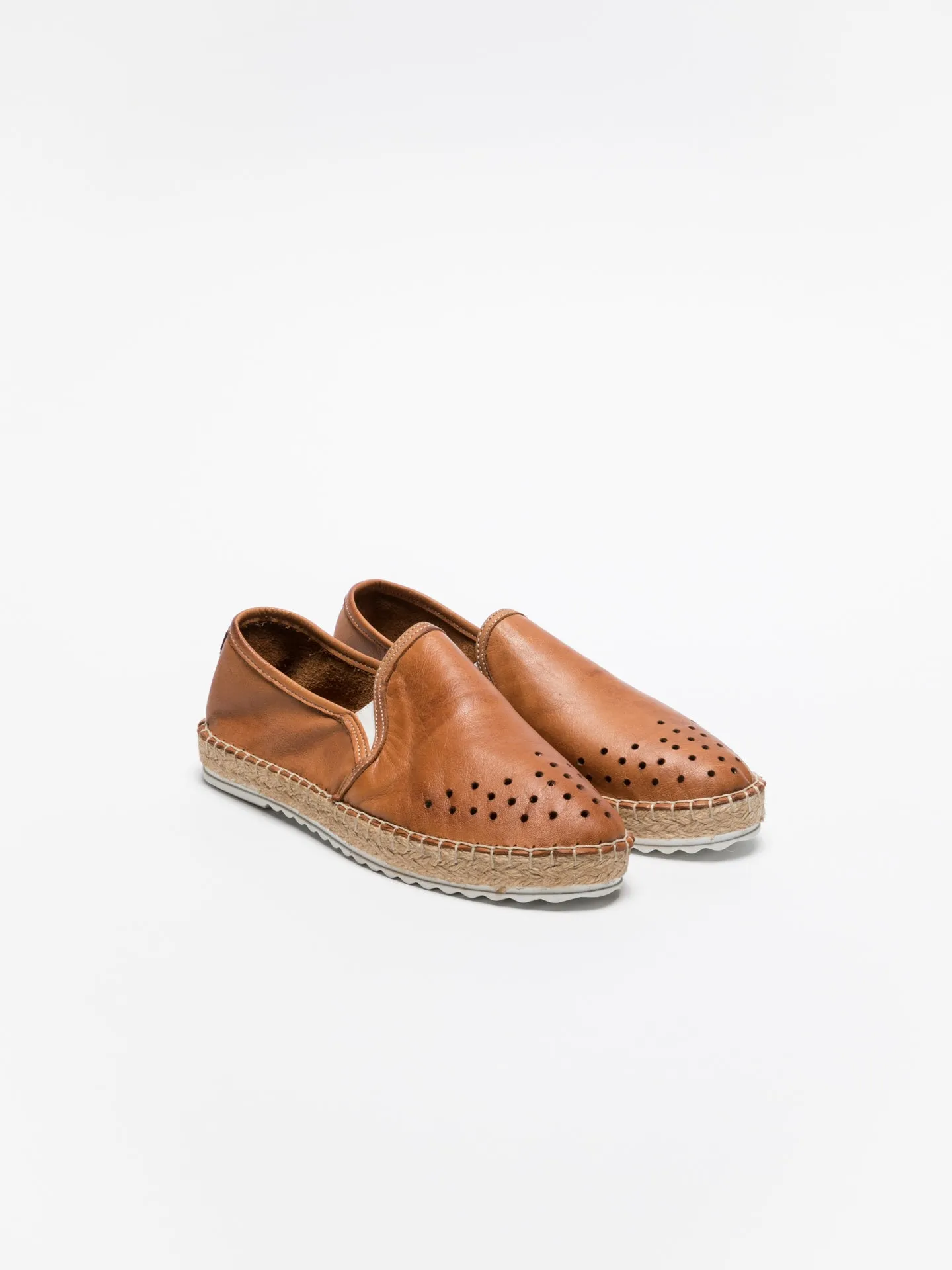 Brown Slip-on Espadrilles