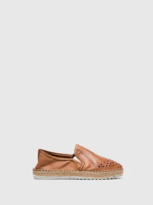 Brown Slip-on Espadrilles