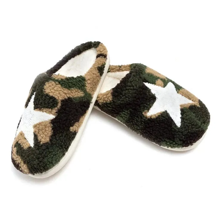 Camo Star Slippers