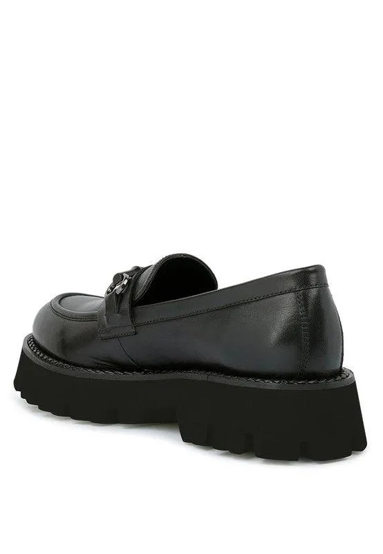 Cheviot Chunky Leather Loafers Shoes