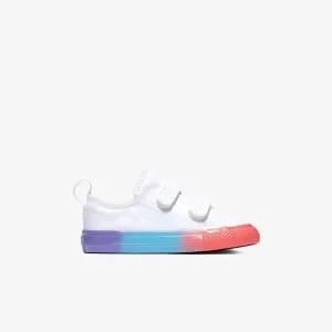 Converse Tennis Ctas 2V Ox 764275C Baby White/Racer Pink Canvas Shoes C2094