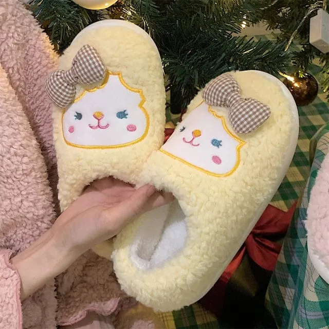 Cute Fluffy Kawaii Slippers