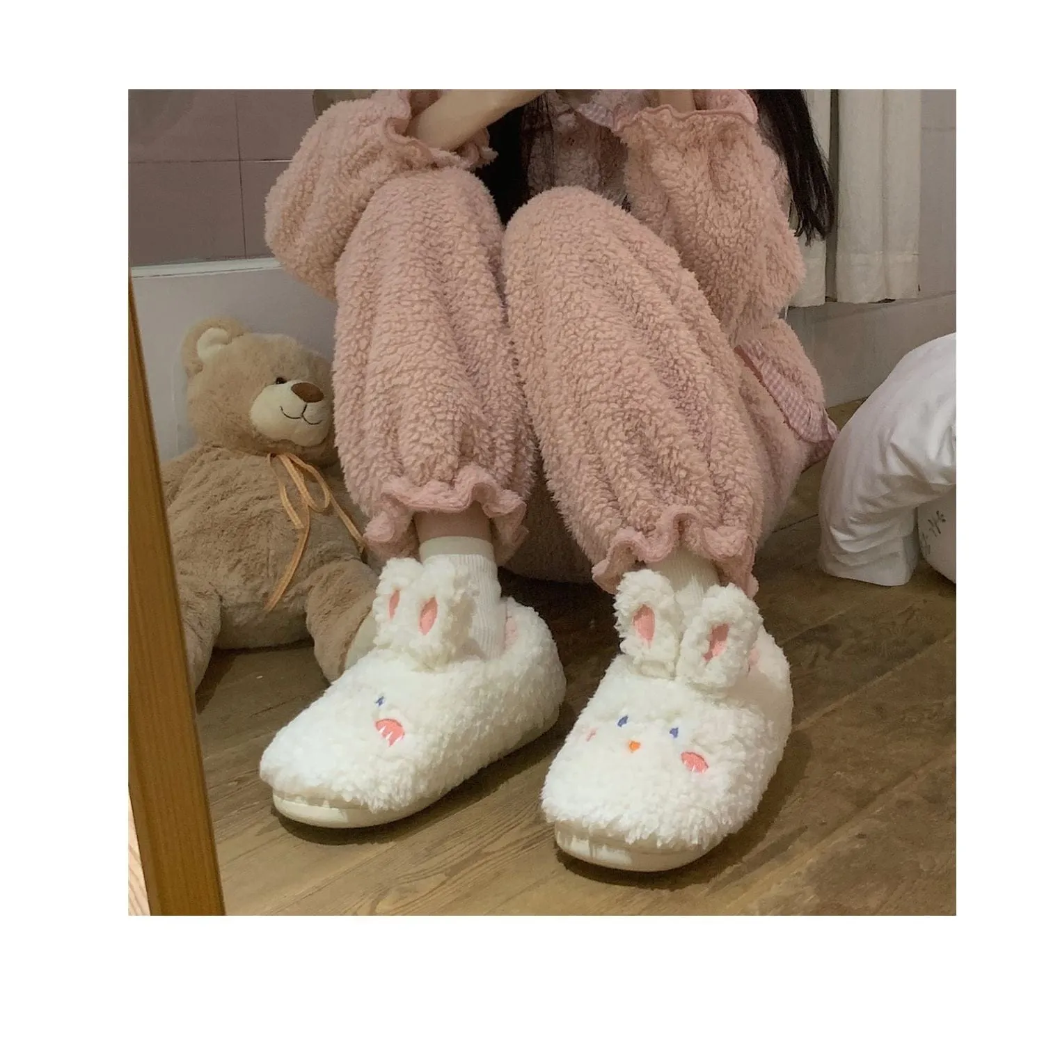 Cute Fluffy Kawaii Slippers