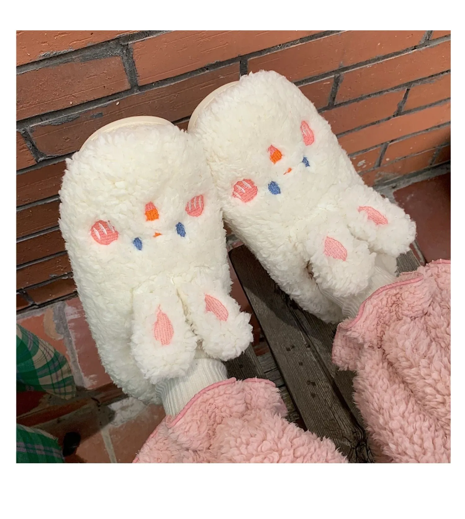 Cute Fluffy Kawaii Slippers