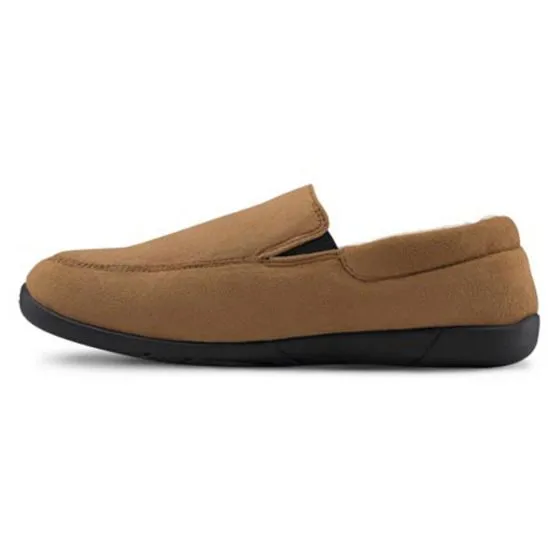 Dr. Comfort Women's Diabetic Slippers - Cuddle - Camel