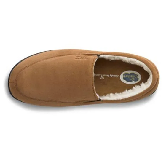 Dr. Comfort Women's Diabetic Slippers - Cuddle - Camel