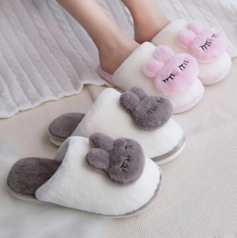 Dreams Bunny Plush Slippers