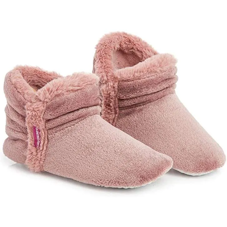 Dunlop Bootie Ankle Slippers Memory Foam Indoor Outdoor Shoes for Women