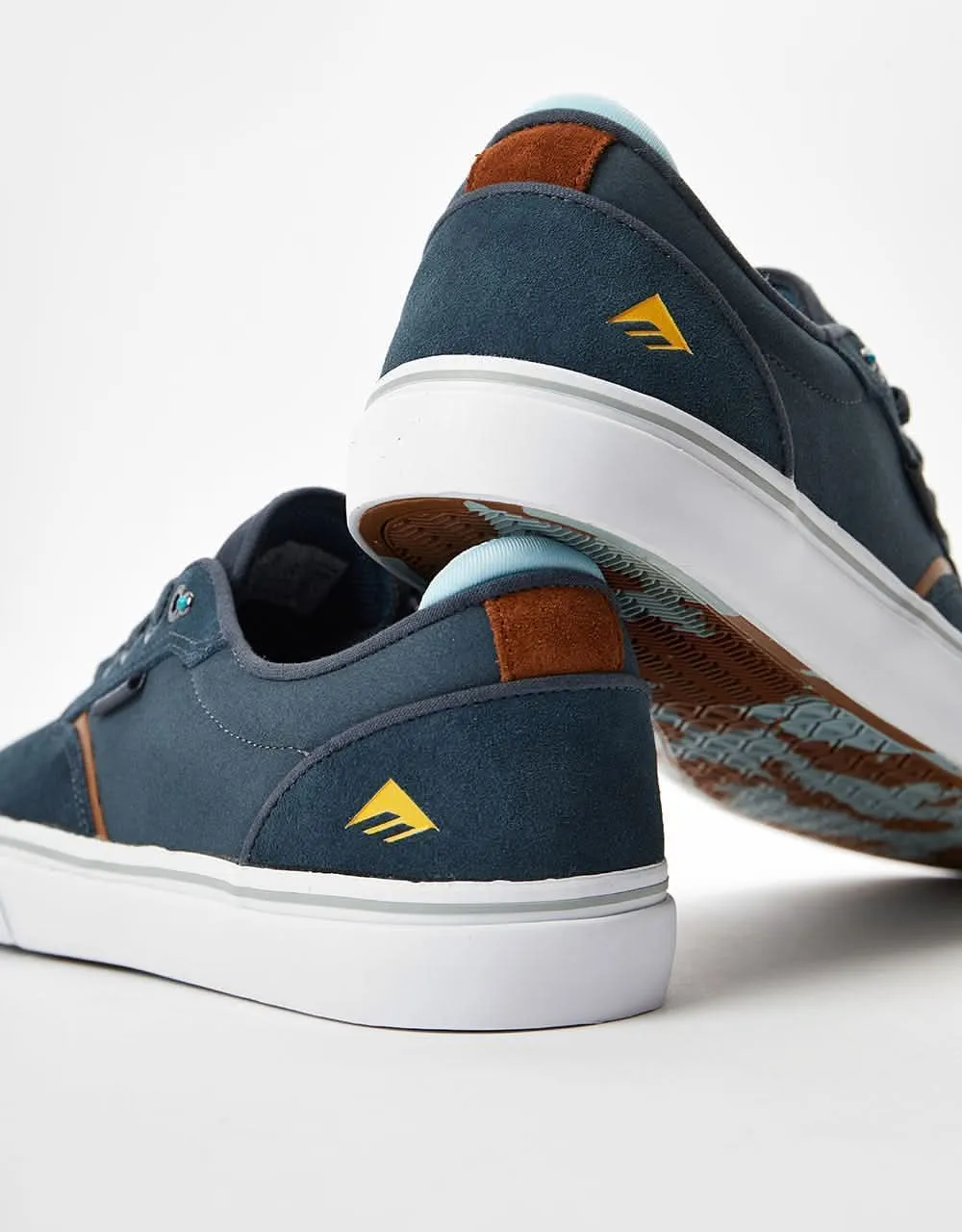 Emerica Dickson Skate Shoes - Dark Blue