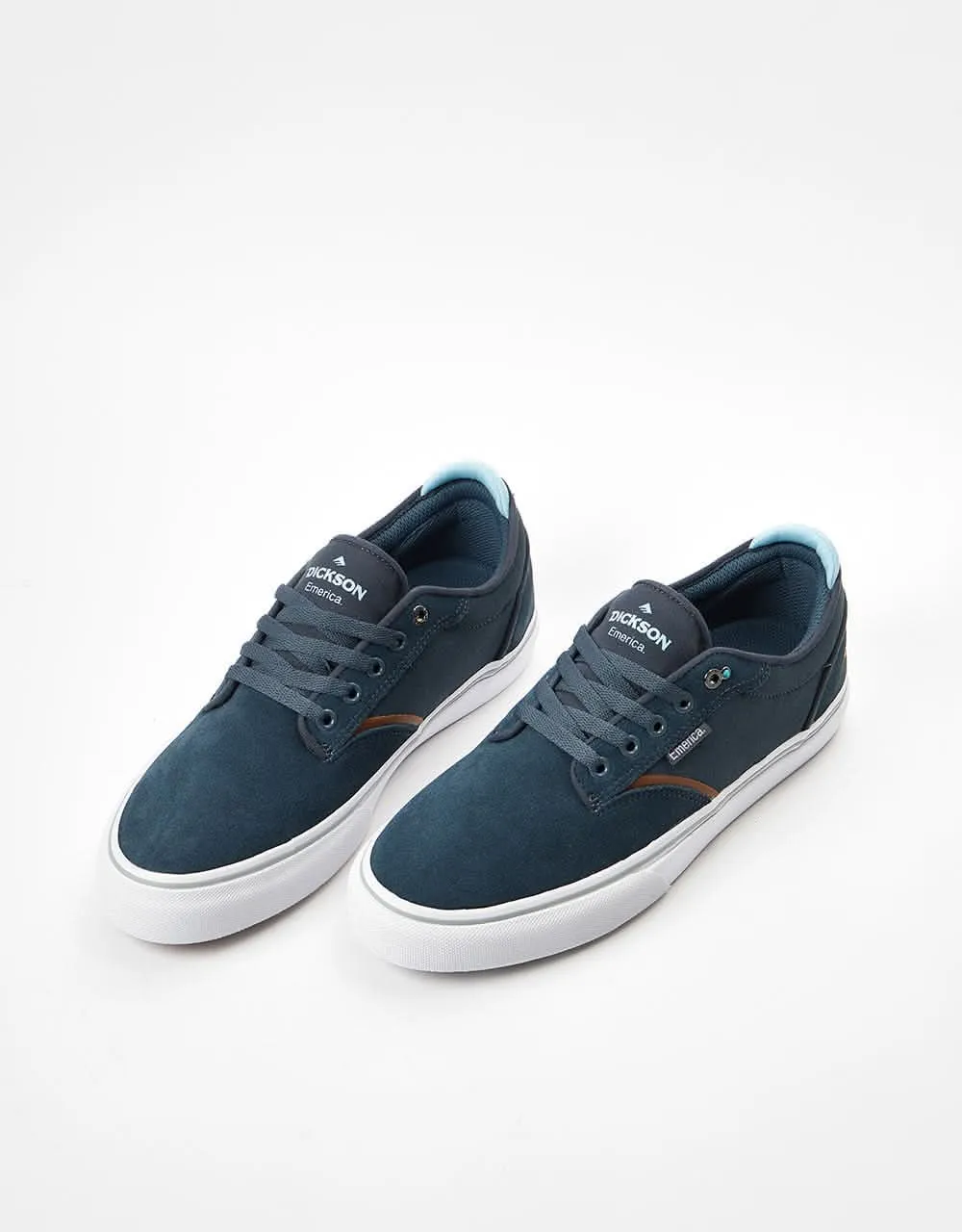 Emerica Dickson Skate Shoes - Dark Blue