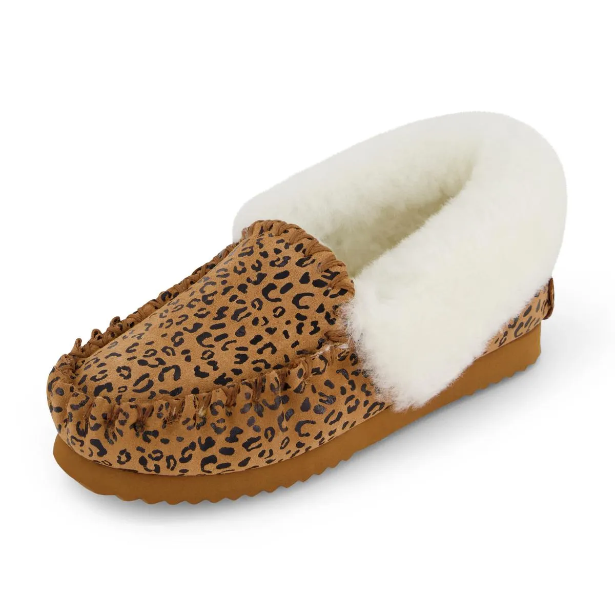 EMU Ridge Molly Suede Shearling Wool Lined Womens Moccasin Slippers