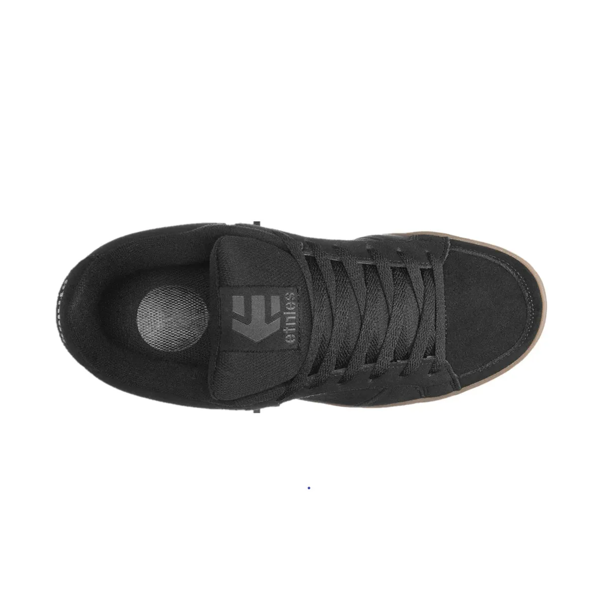 ETNIES Skate Shoes - Black/Dark Grey/Gum Suede