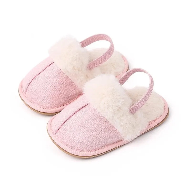 Fluffy Slipper Baby Shoes