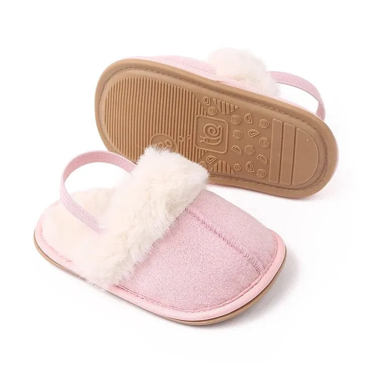 Fluffy Slipper Baby Shoes