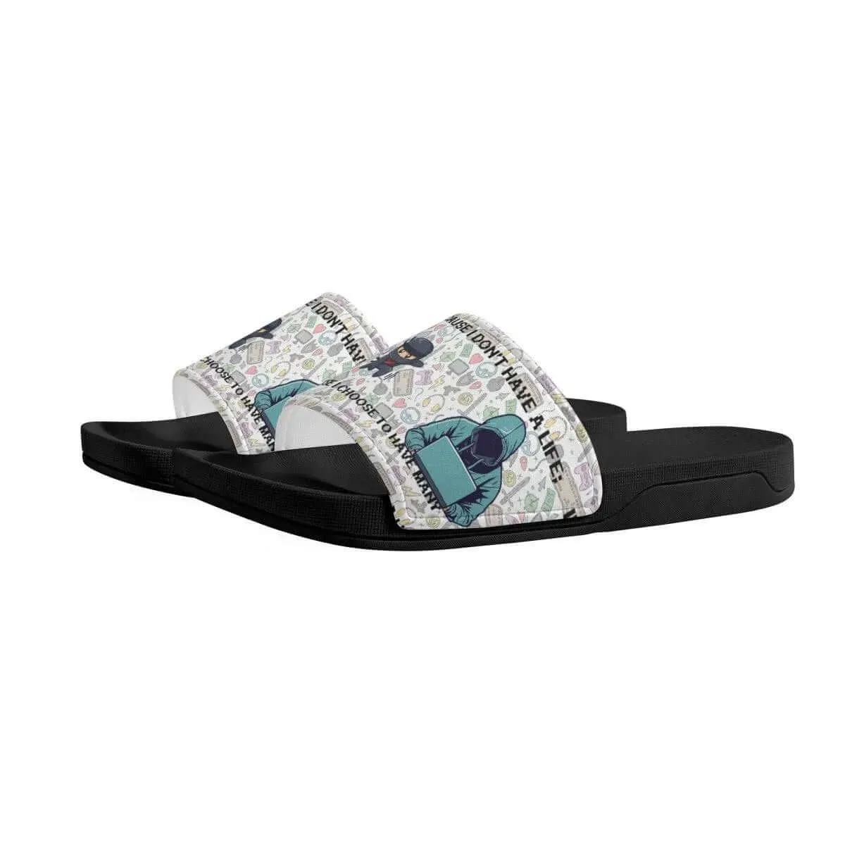 Gaming Womens Slide Sandals