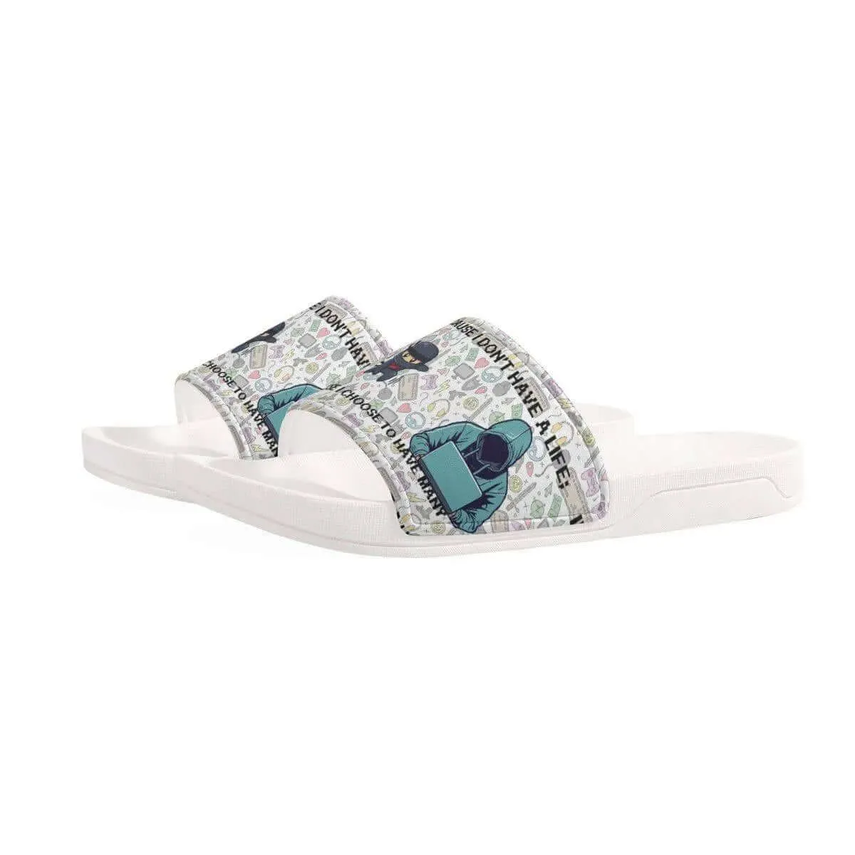 Gaming Womens Slide Sandals