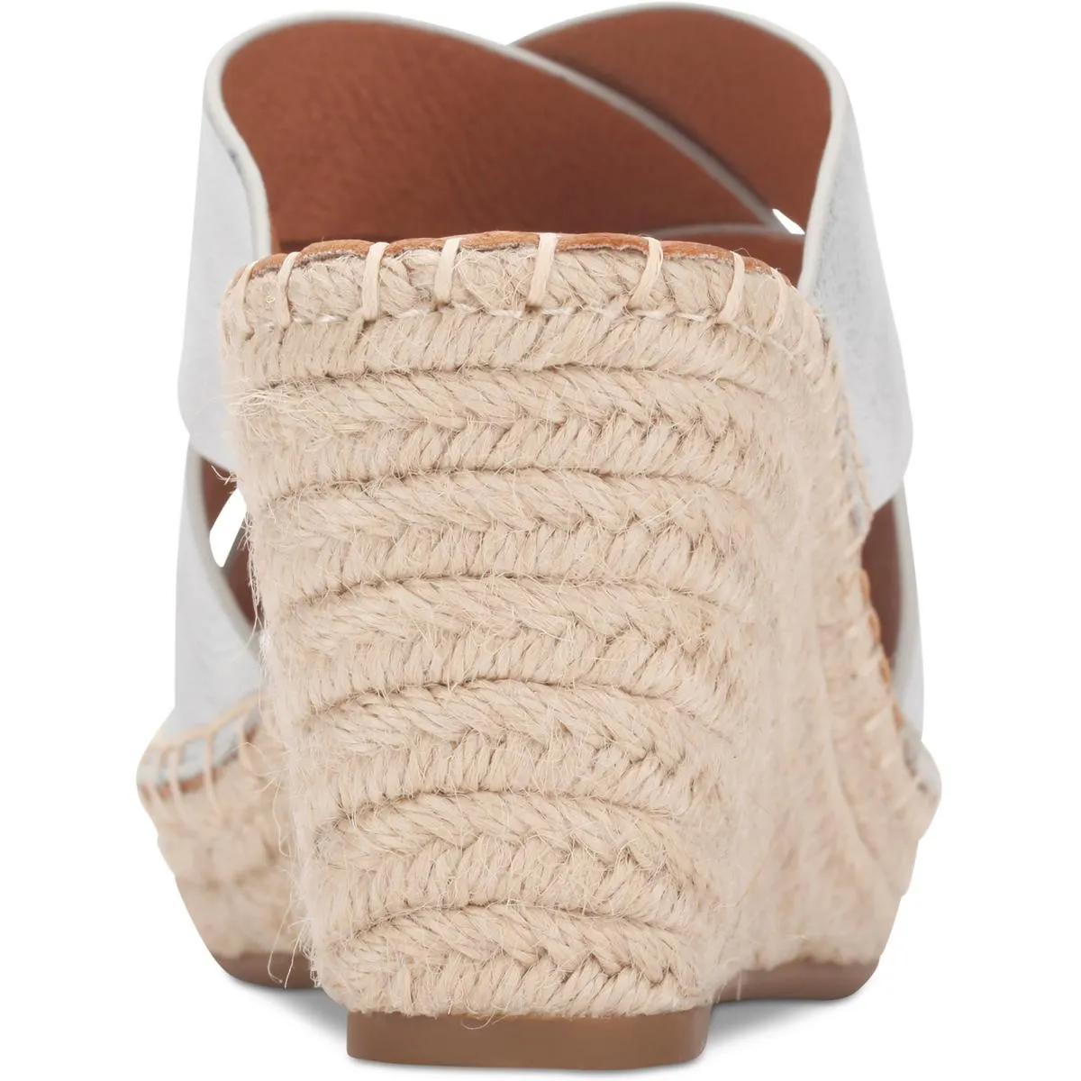 Gentle Souls Womens Charli  Leather Slip On Espadrilles