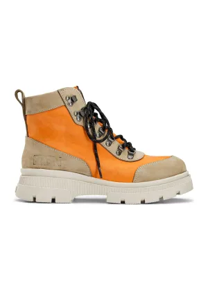 Hiking Boots - Sand / Sunset Orange