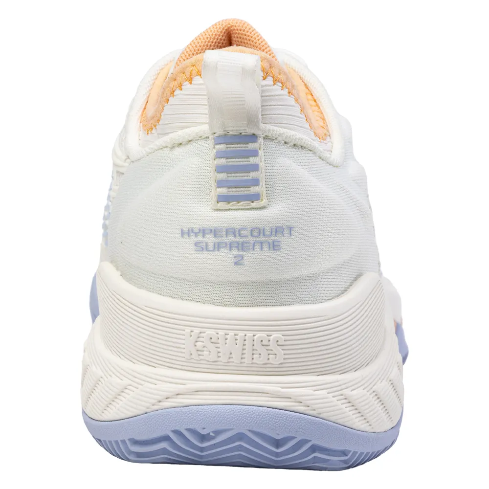 K-Swiss Hypercourt Supreme 2 HB Tennis Shoes (Ladies) - Star White/Heather/Purple