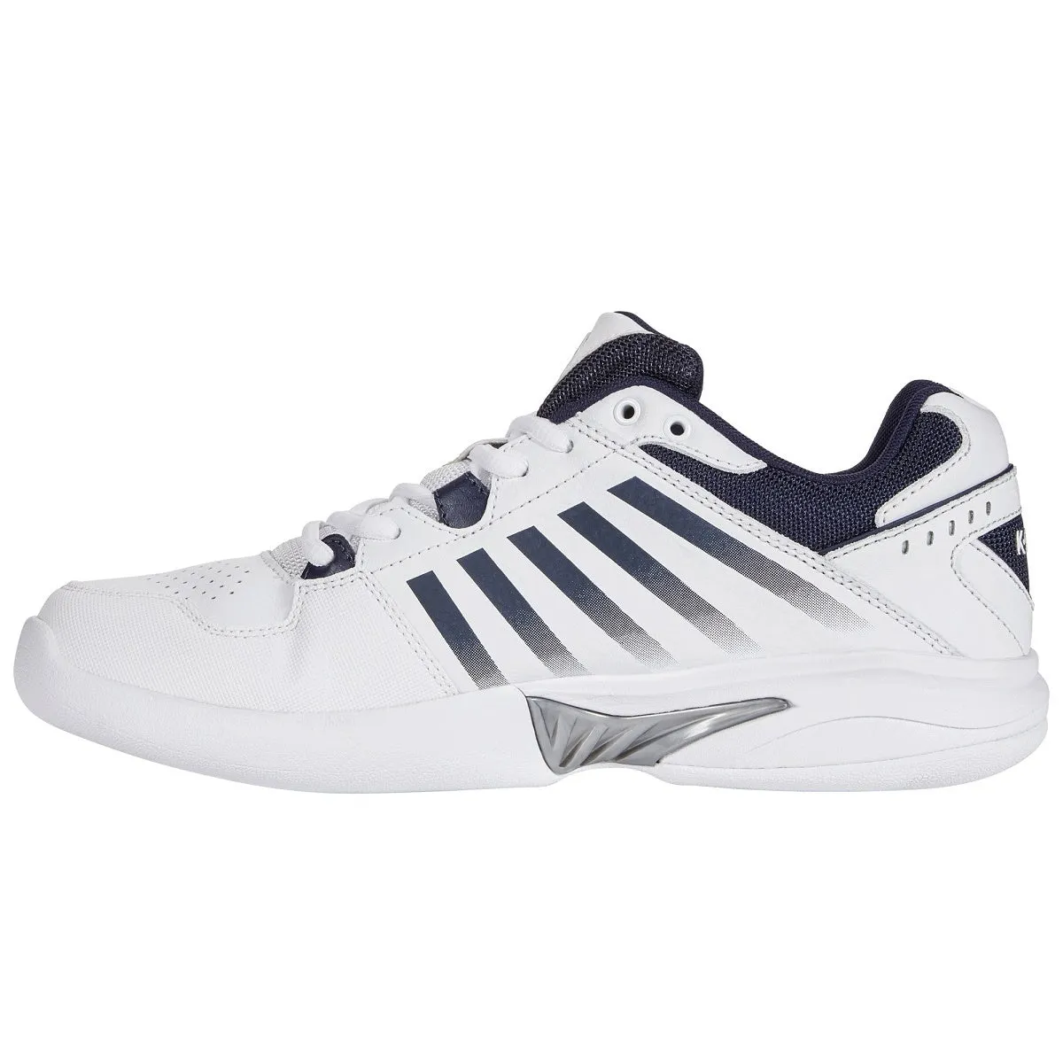 K-Swiss Receiver V Carpet (Mens) - White/Peacoat/Silver