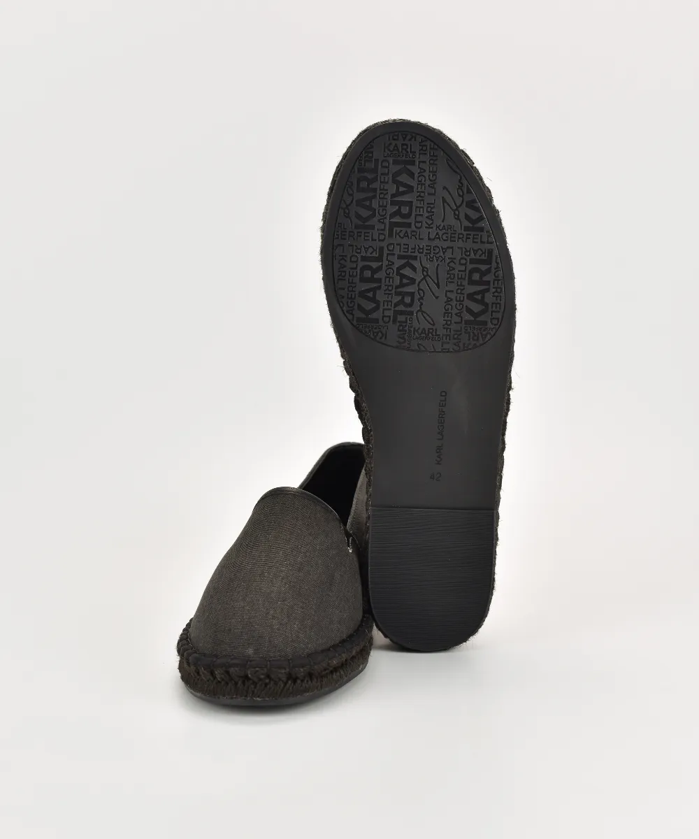 KARL LAGERFELD KAMINO LOCATOR SLIP ON ESPADRILLES