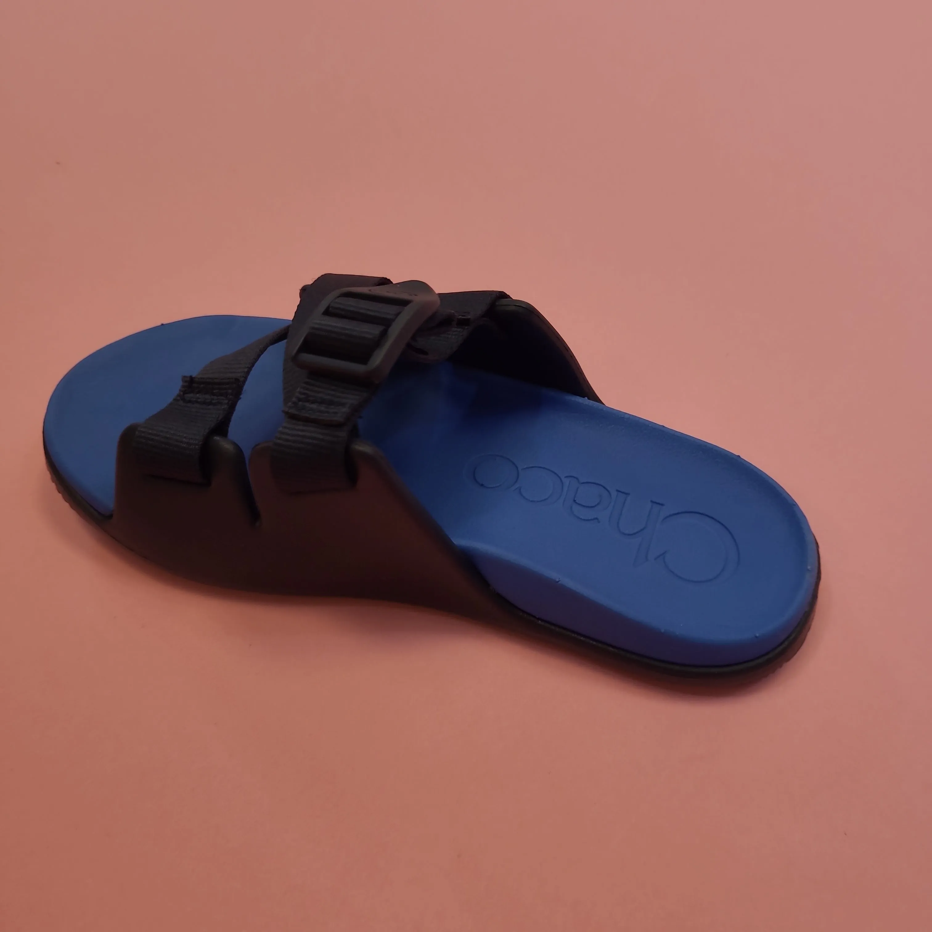 Kids Youth Blue Chaco Chillo Slides