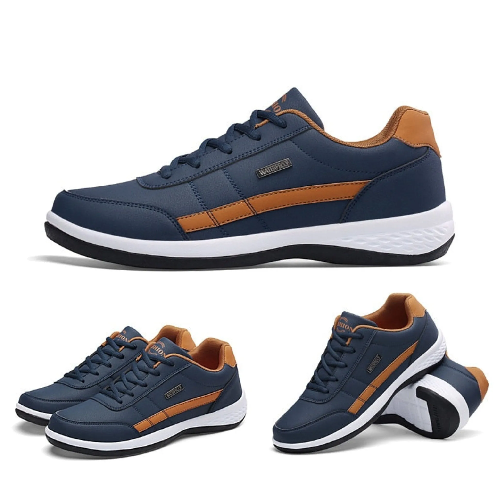 Low Top Breathable Men Sneakers