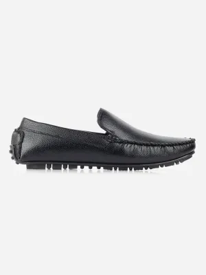 Men's Black Casual Loafer  (IX4101)