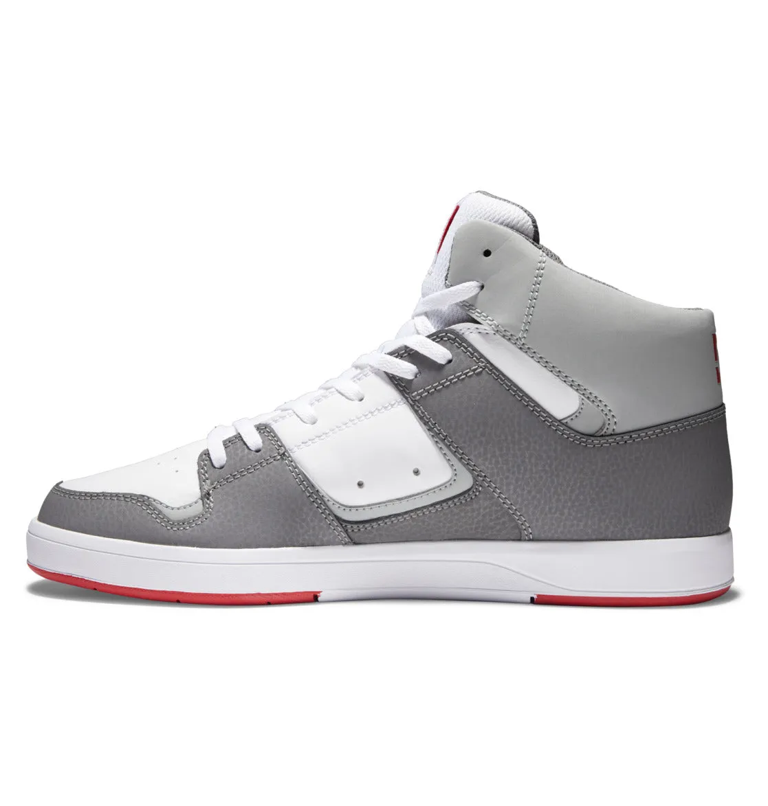 Mens DC Cure High-Top Leather Skate Shoes