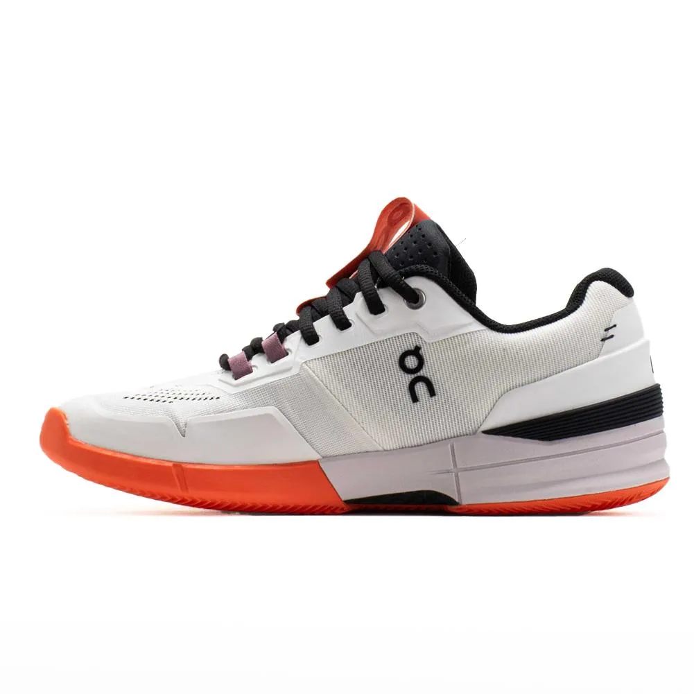 Men's The Roger Pro Clay Tennis Shoes Undyed White and Lily