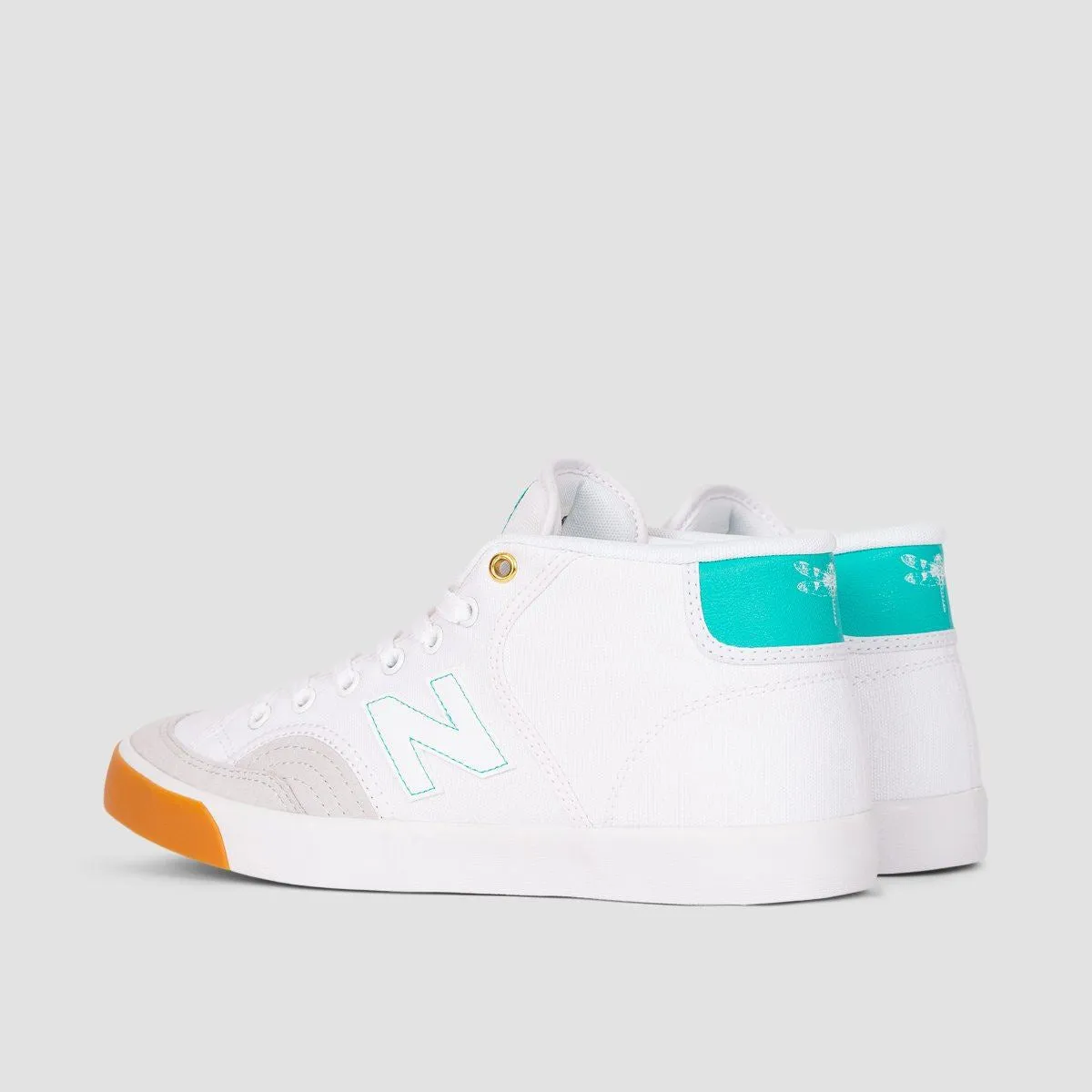 New Balance Numeric 213 Samarria Brevard Shoes - White/Blue