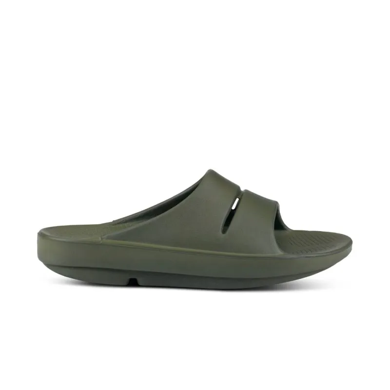 OOFOS OOahh Slide - Forest Green