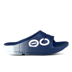 OOFOS OOahh Sport Slide - Matrix Navy