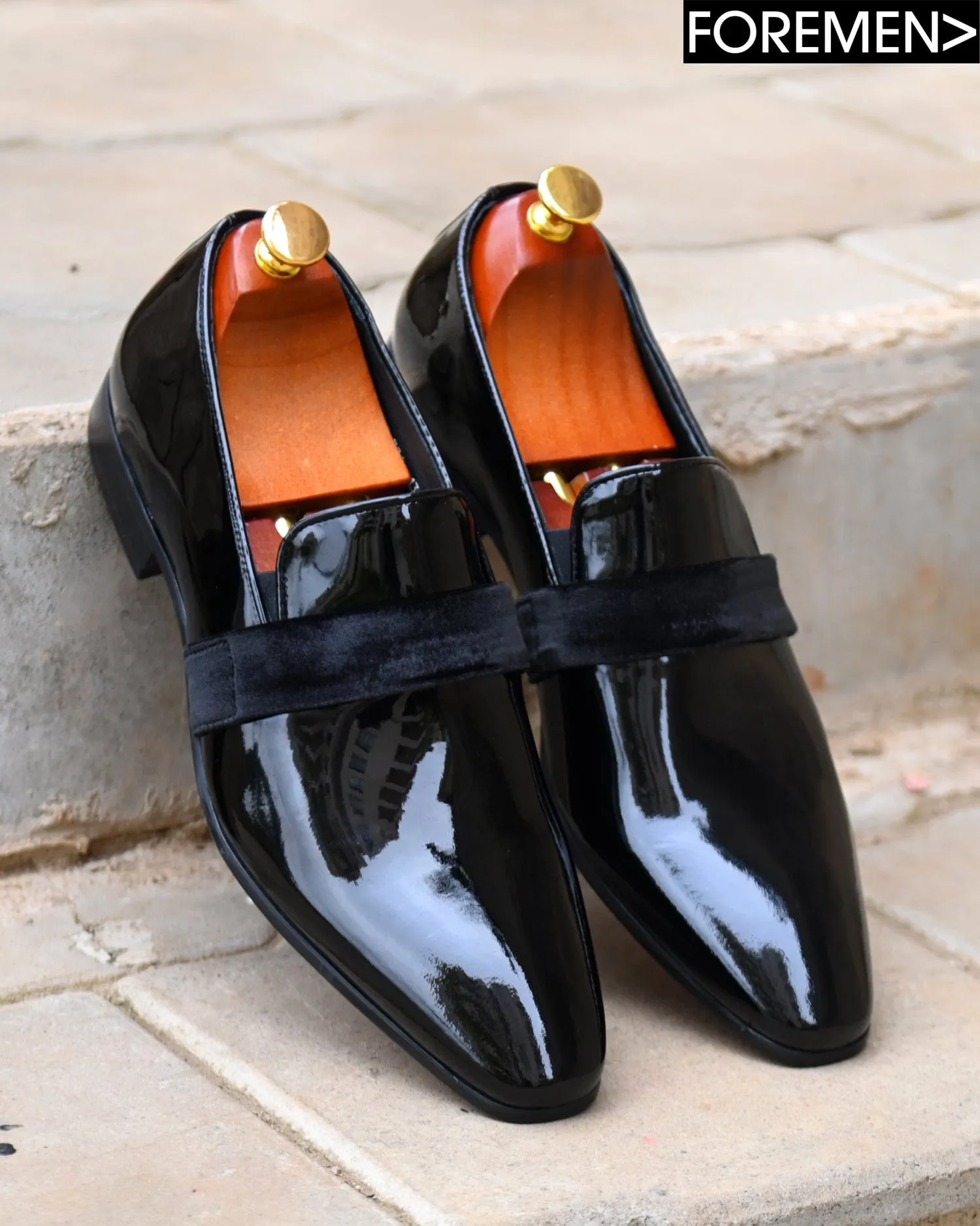 RITZ | Black Patent Leather Loafers