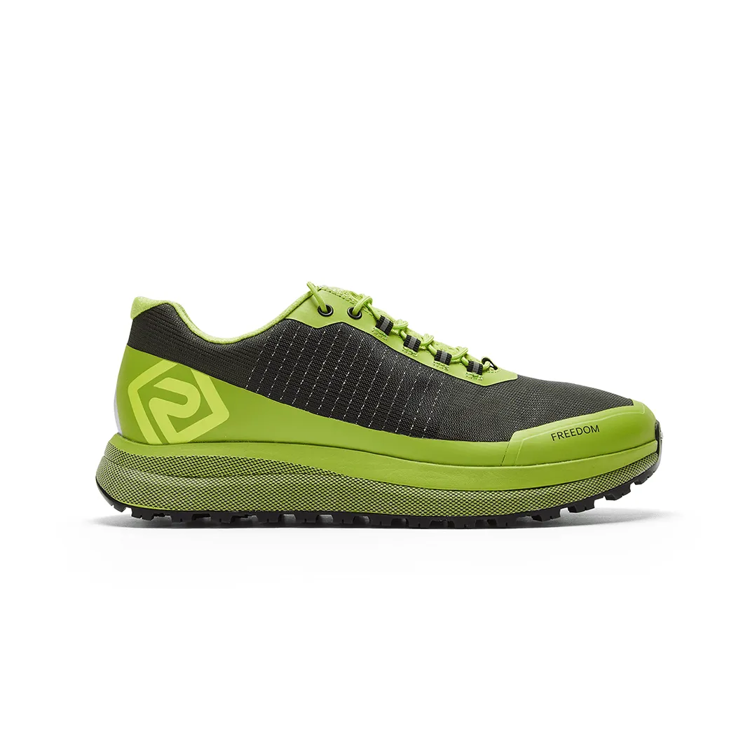 Ronhill Freedom Men's Trail Running Shoes Forest/Lime/Lemon