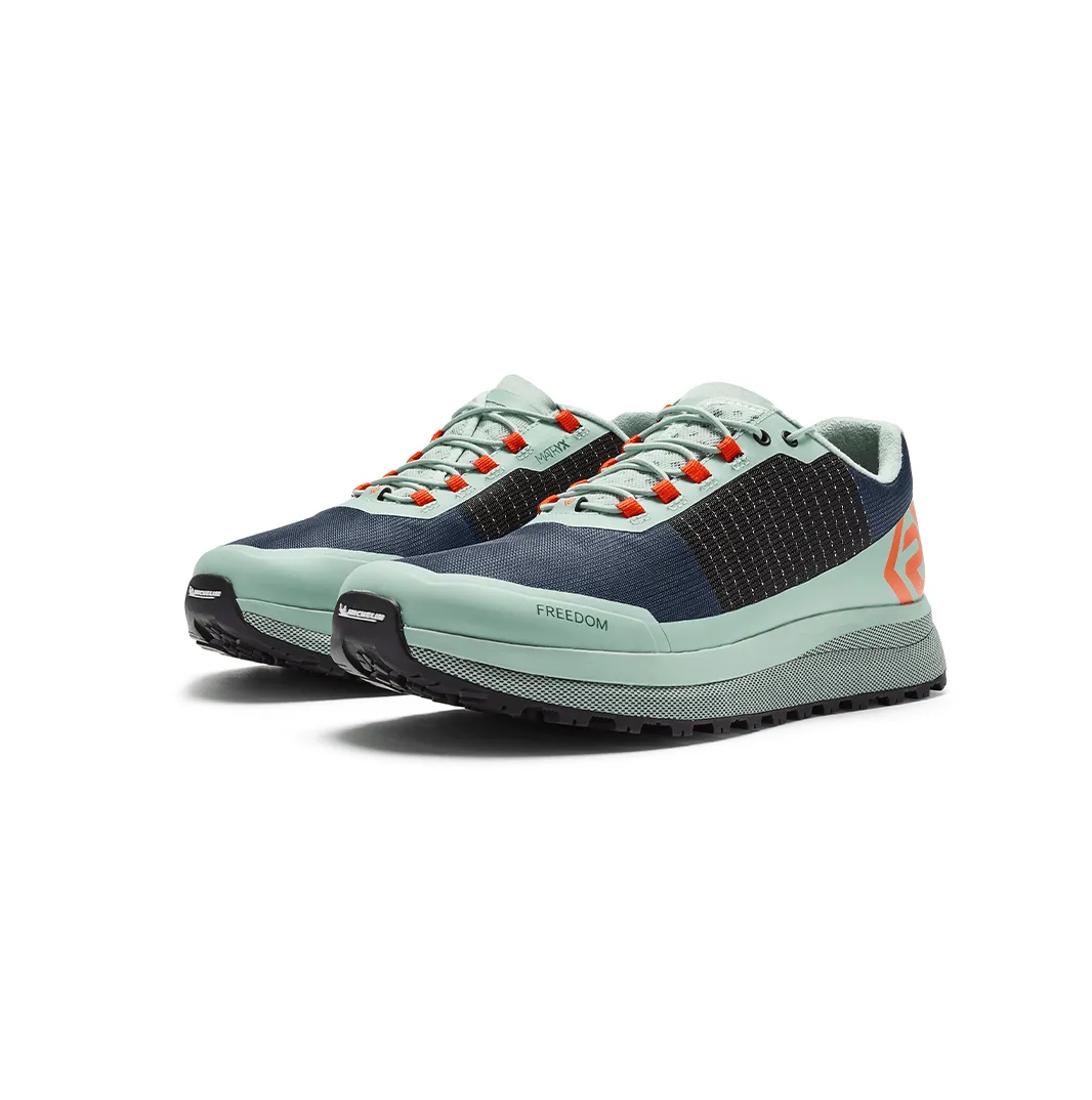 Ronhill Freedom Women's Trail Running Shoes Teal/Eggshell/PastRed