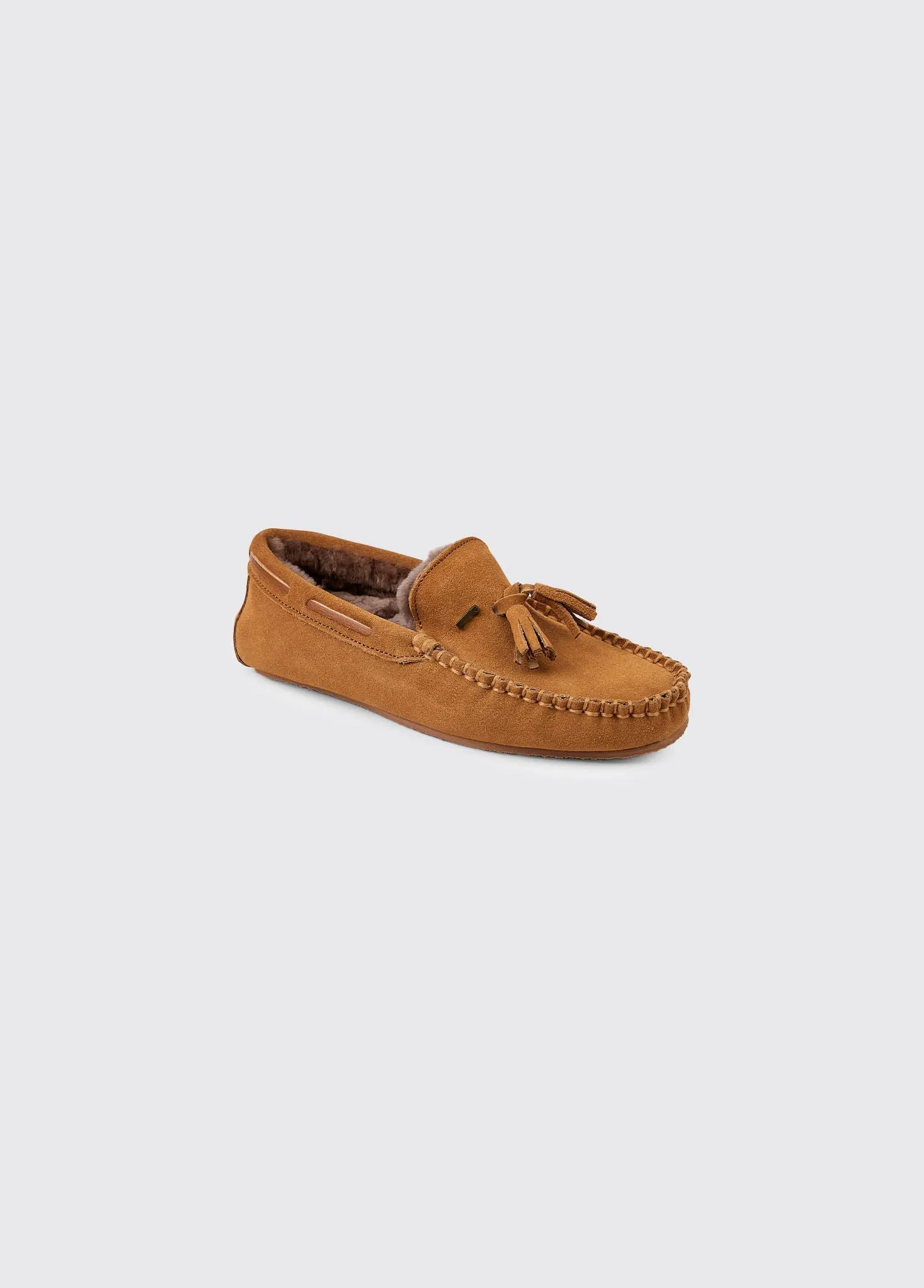 Rosslare Women's Moccasin Slipper - Sand