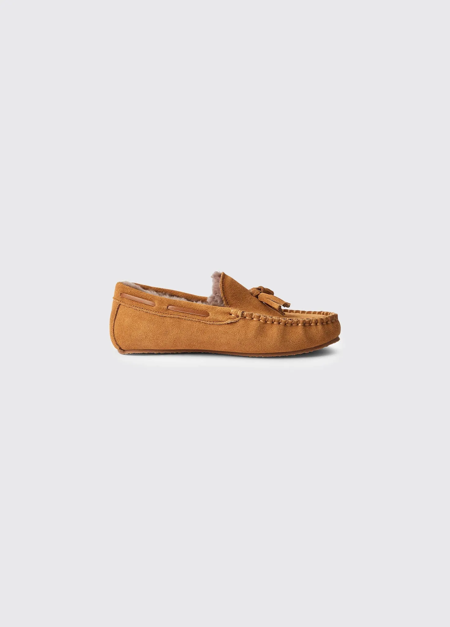 Rosslare Women's Moccasin Slipper - Sand